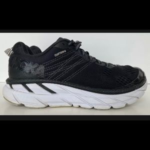 HOKA ONE ONE Clifton 6 Women's Cushioned Running Shoes US Size 5 1102873 BWHT